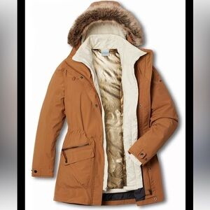 Columbia Payton Pass™ II Interchange Jacket SIZE 1X CAMEL BROWN Like New!